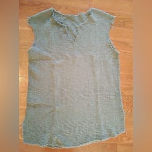 Linen Shirt for Men Size Medium